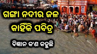 Ganga jala ku kanhiki pabitra kuhajaithae, science behind gangajala in odia