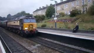 Northern Belle Class 57's no's: 57312-57305 @ Oldfield Park {1Z32} 07/10/2016.