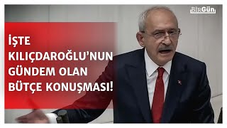 Kılıçdaroğlu'ndan gündem olan bütçe konuşması! AKP'lilere bakarak Erdoğan'a rest çekti: İşte o anlar