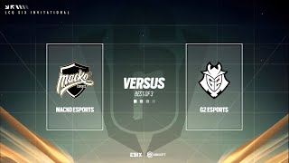 BLAST R6 LCQ EMEA - PLAYOFFS / Day 2 - Macko Esports vs G2 Esports