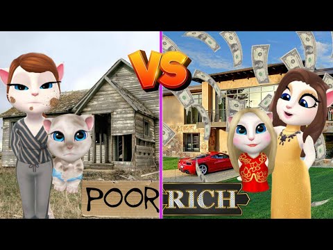 My Talking Angela 2 Día de la Madre POBRES VS RICOS Día de la Madre