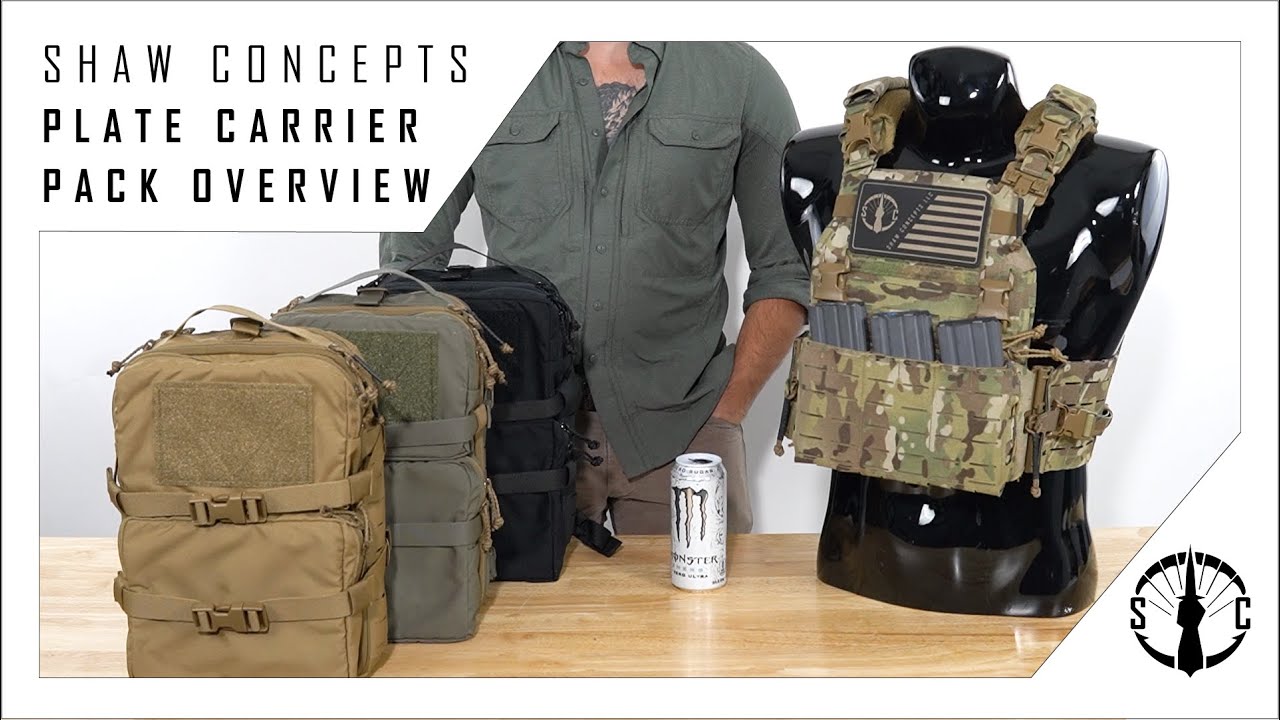 Shaw Concepts - Plate Carrier Pack Overview - YouTube