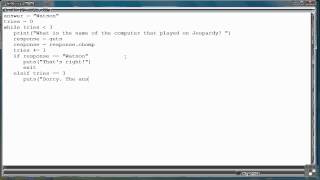 Infinite Skills: Ruby Programming 29 - Exercise 1