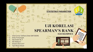 Uji Spearmans Rank - TEORI DAN PRAKTEK 5E