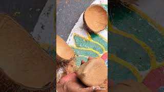 6 నెలల ముందు నిల్వ చేసిన కొబ్బరి కాయ #coconut #braking