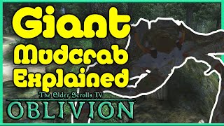 Oblivion Giant Mudcrab Location Explained - Unique Oblivion Enemies pt.1