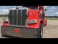 2020 peterbilt heavy haul 4 axle 389 605 cummins x15 18 speed for blackjack express