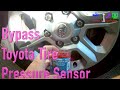 Toyota - Bypass Tire Pressure light - in under a minute