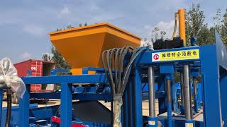 Loading QT4 -20 machine  for Uganda customer