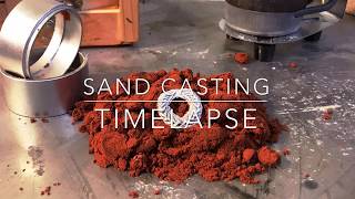 Sand Casting Timelapse Video