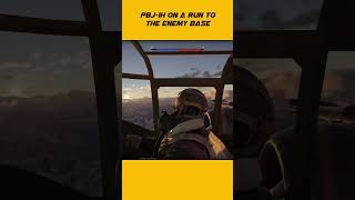 PBJ-1H on a run to the enemy base - War Thunder #warthunder #warthundergameplay #gameplay