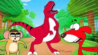 Rat A Tat - OMG! Scary T-Rex Dinosaurs - Funny Animated Cartoon Shows For Kids Chotoonz TV