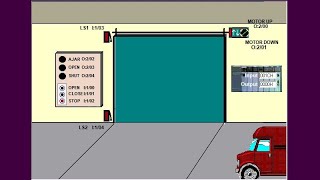 تجربة الاولى  (Door Simulator) LogixPro