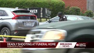 Man shot at Jackson funeral, found dead behind wheel
