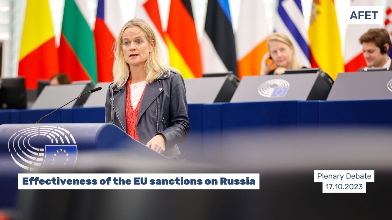 Plenary Debate: Effectiveness Of EU Sanctions Against Russia - YouTube