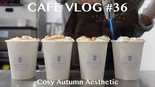 Cafe Vlog #36 | Cosy Autumn Aesthetic | Soft Serve Society