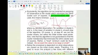 Applied Multivariate Statistical Analysis (2025) - Class #19, cluster analysis