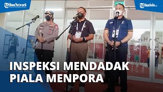 Kapolri Lakukan Inspeksi Mendadak Piala Menpora, Penerapan Pokes Ketat di Stadion Manahan Solo