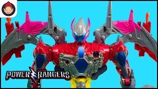 Power Rangers Movie 5-in-1 Megazord Complete Set Action Figure Toys R Us Unboxing