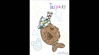 TKG l Taiyaki ice cream🍦🍦#art #ibispant #drawing #shorts #tkg #taiyaki