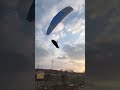 석양과 함께 다빈치 탱고 완벽한 landing paragliding 패러글라이딩 서독산 다빈치