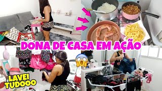 PARECE QUE FICAMOS 1 MÊS SEM FAZER NADA 😰- ORGANIZANDO O APÊ - LAVEI MUITA ROUPA + DESABAFO|