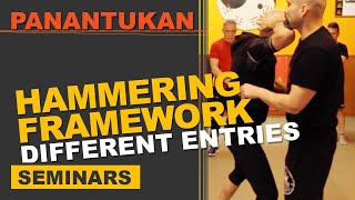 Panantukan: Hammering Framework Different Entries