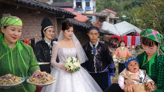 ĐÁM CƯỚI TẾT !    CỰC VUI - ĐÓN CẢ TRÂU LẪN NGHÉ  CHÚ RỂ NÙNG LẠNG SƠN CÔ DÂU NÙNG HÀ GIANG