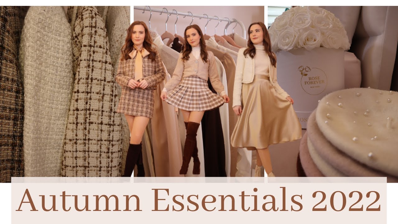 Autumn Basics 2022 ~ 10 Autumn Wardrobe Essentials | Molly Jo - YouTube