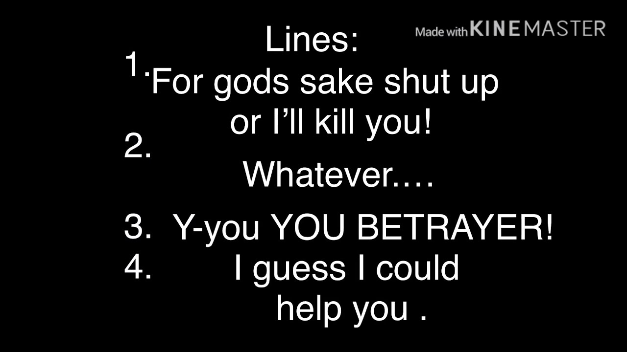 Voice Acting Lines Emer Xxclosedxx Youtube