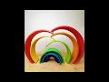 momtoknow montessori nature wooden rainbow block