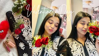 Valentines Day Vlog🌹I got my valentine !!♥️ #valentinesday🕊️