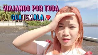 De Xela a Coatepeque y hasta Iztapa, recorriendo toda Guatemala en carro♥ / 차타고 과테말라 일주하기