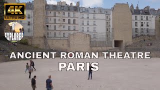 EXPLORING PARIS》Arènes de Lutèce||Ancient Roman Theatre(Gallo-Roman amphitheater)2020【4K】