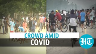 Covid | Cricket in Chennai, cycling in Delhi: Crowds emerge as India unlocks