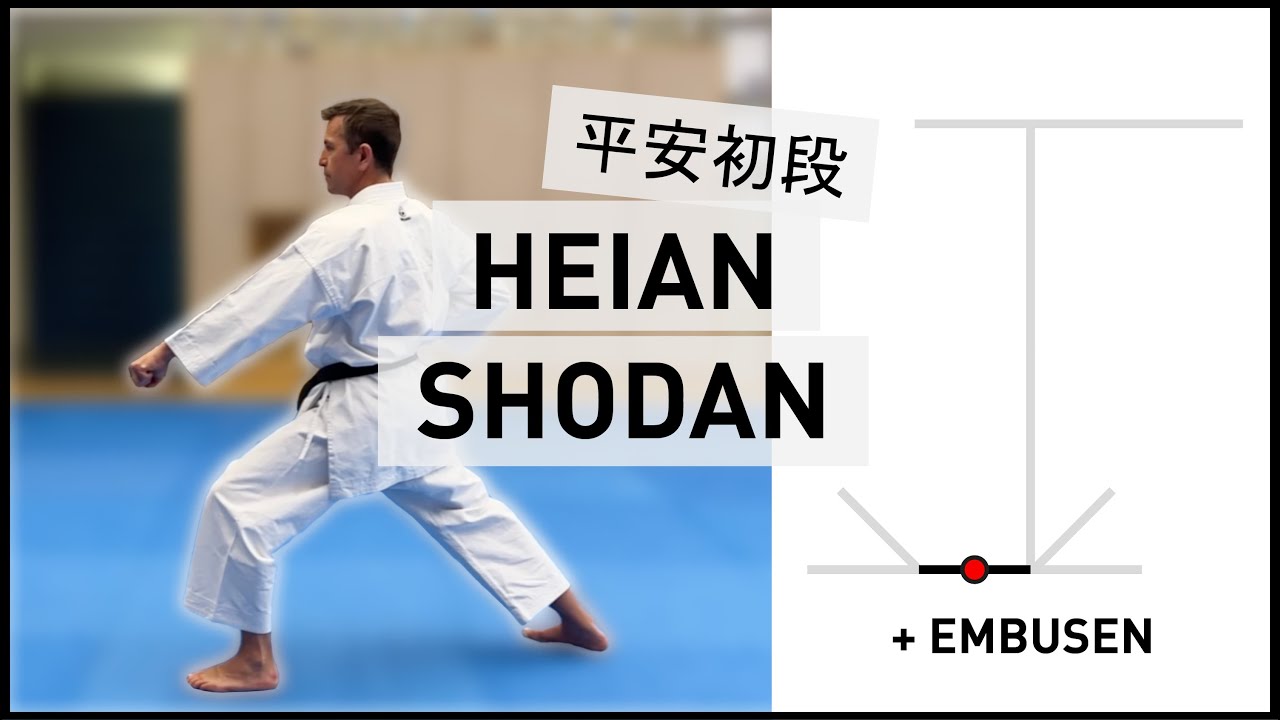 Heian Shodan - Kata Shotokan #1 - YouTube