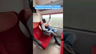 Enjoying full 130 kmph 🔥 JourneyHowrah-New Jalpaiguri Shatabdi exp