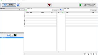 Basic tutorial on how to use FreeFyleSync software