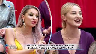 Tensiuni MAJORE intre Alexandra si Maria! Ce a ramas nerezolvat intre cele doua concurente?