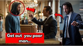 Hotel Manager Refuses Keanu Reeves a Room – What He Does Next Shocks the Entire Lobby!