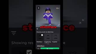 If this video gets 1,000 LIKES, I will buy stitchface... #roblox #shorts