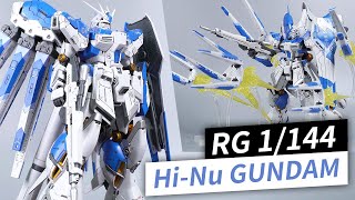 【真心正!】RG 1/144 Hi-Nu Gundam 完成