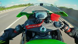 Just me, my ZX-6R and the symphony of full throttle. 🏍💨 #ZX6R #SuperbikeLife #ThrottleTherapy