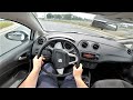 Seat Ibiza IV 1.6tdi 90HP (2010) Pure POV Test Drive & Acceleration 0-100 | 4K #131