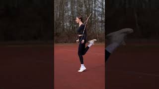 Footwork Tutorial🖤 #jumprope #footworktutorial #jumpropetutorial #seilspringen #skipping #shorts