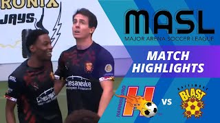 MASL Match Highlights: Harrisburg Heat vs Baltimore Blast