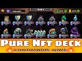 Castle Crush | Pure Nft deck - Continuous winnings strategic Gameplays | Castle crush gameplay