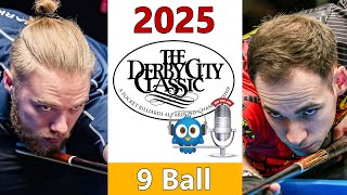 Joshua Filler vs Mickey Krause - 9 Ball - 2025 Derby City Classic rd 7