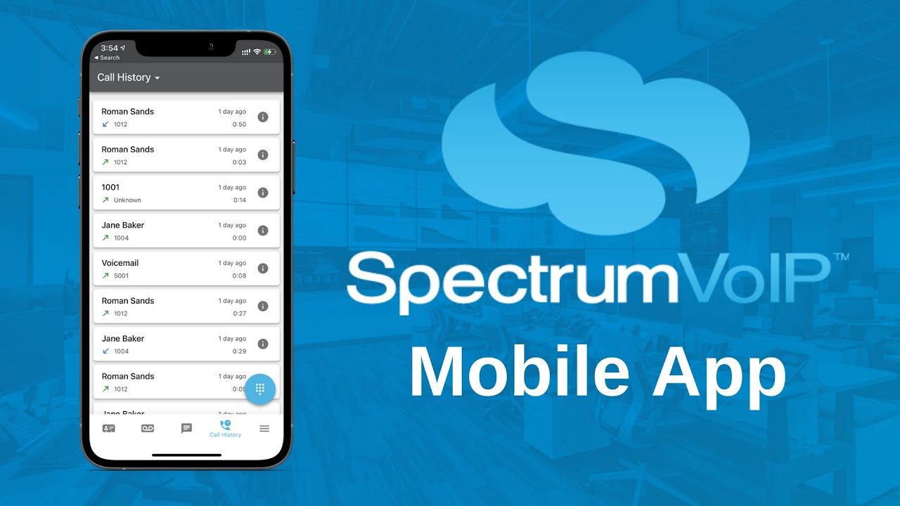 Spectrumvoip Mobile App Youtube