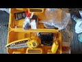 Unboxing #12 (Mini chainsaw & toolkit)